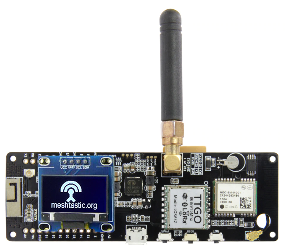 LILYGO® TTGO T-Beam Meshtastic