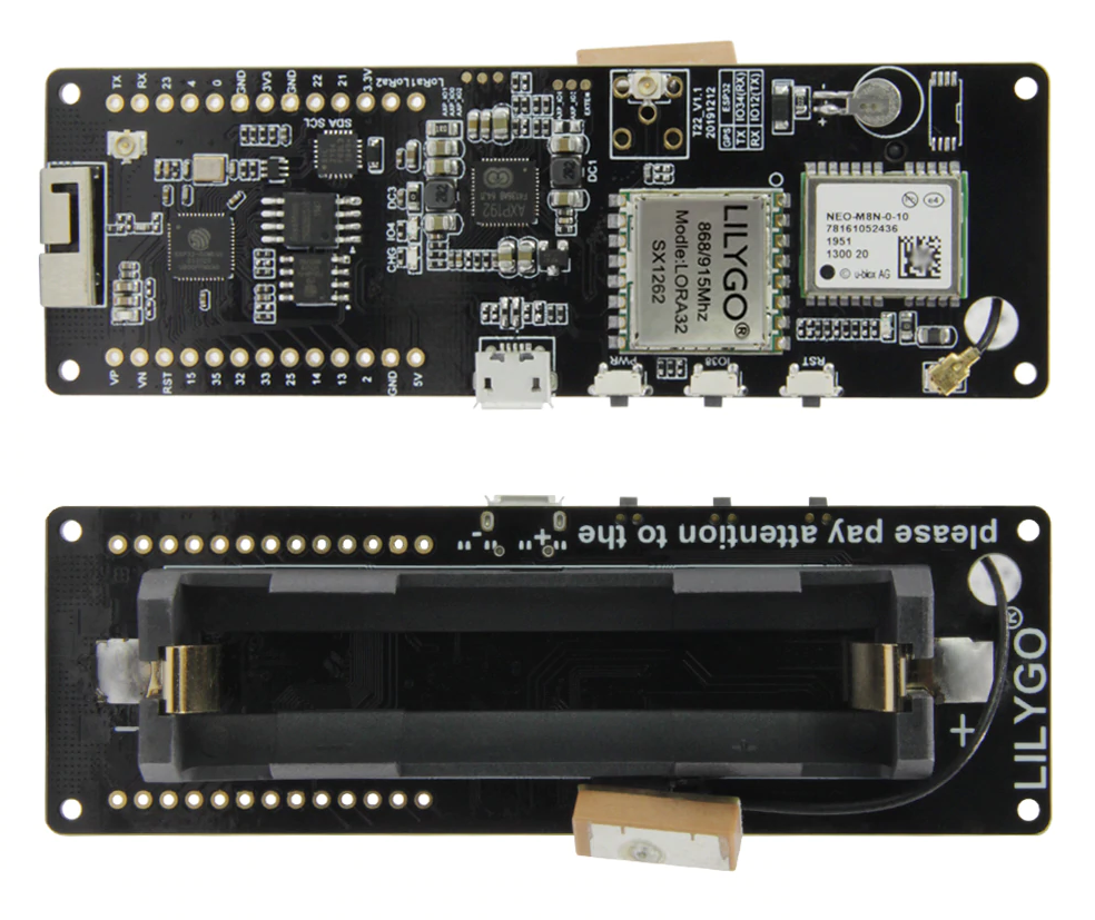 LILYGO® TTGO T-Beam M8N & SX1262